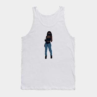 Fashion girl 4 Tank Top